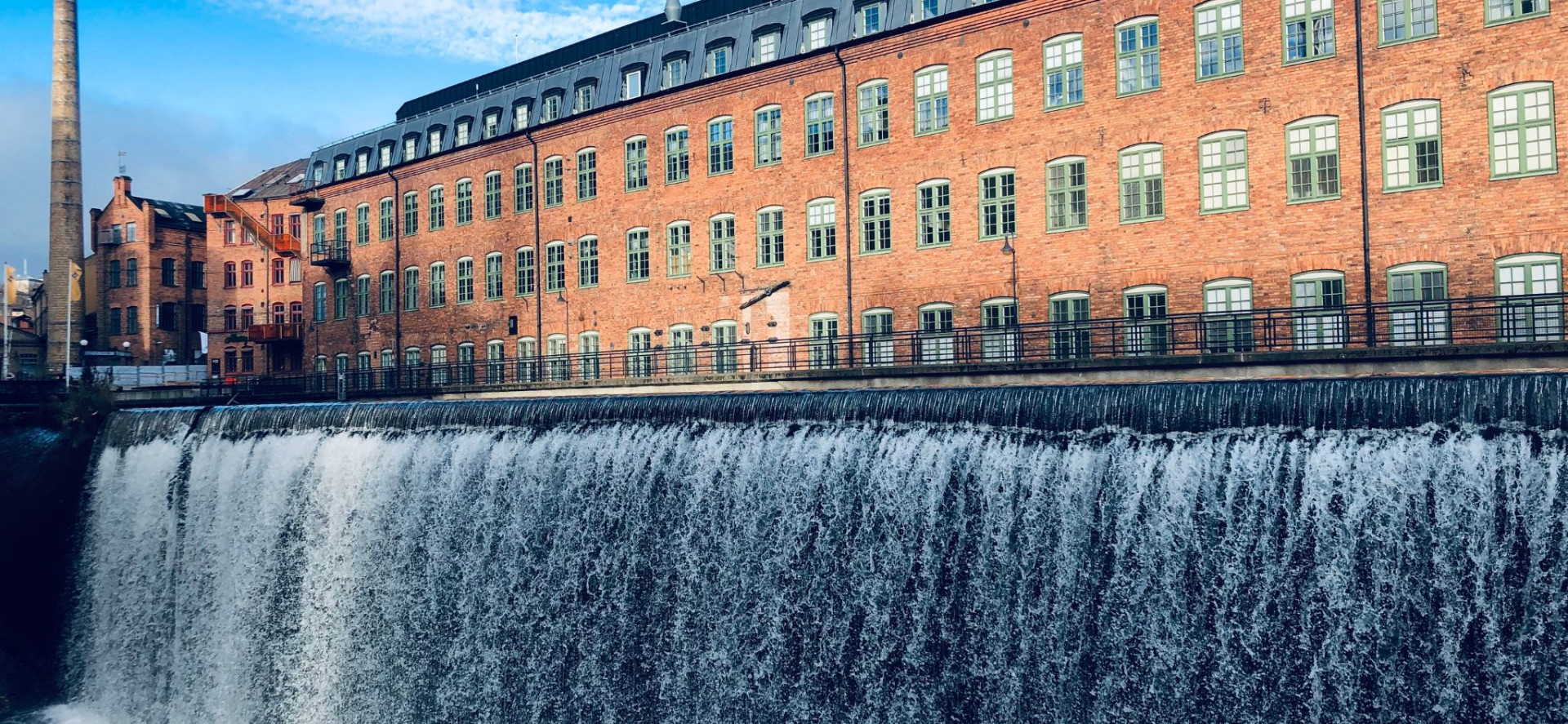 The Hydroelectric Power Plant in Norrköping