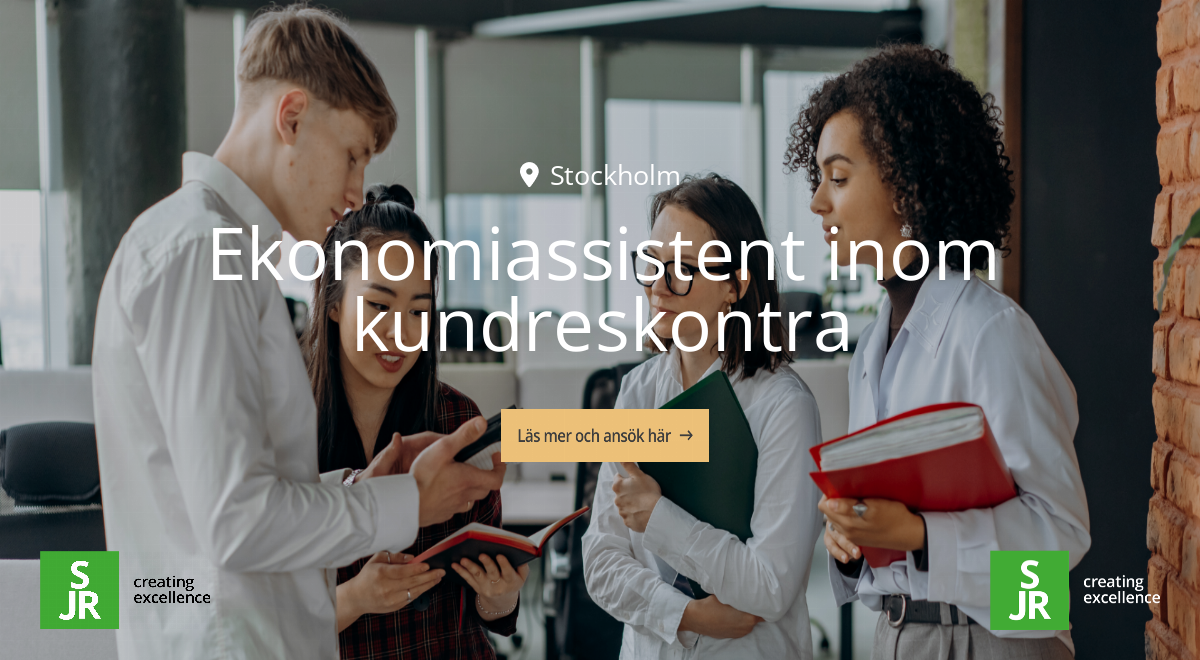 Inom Ekonomiassistent inom kundreskontra - SJR