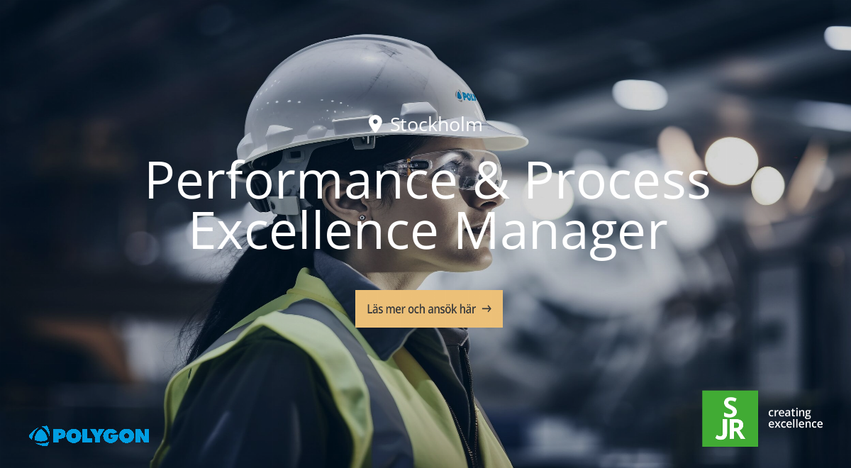 Performance & Process Excellence Manager - SJR