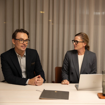 Två medarbetare från SJR som arbetar med Executive Search